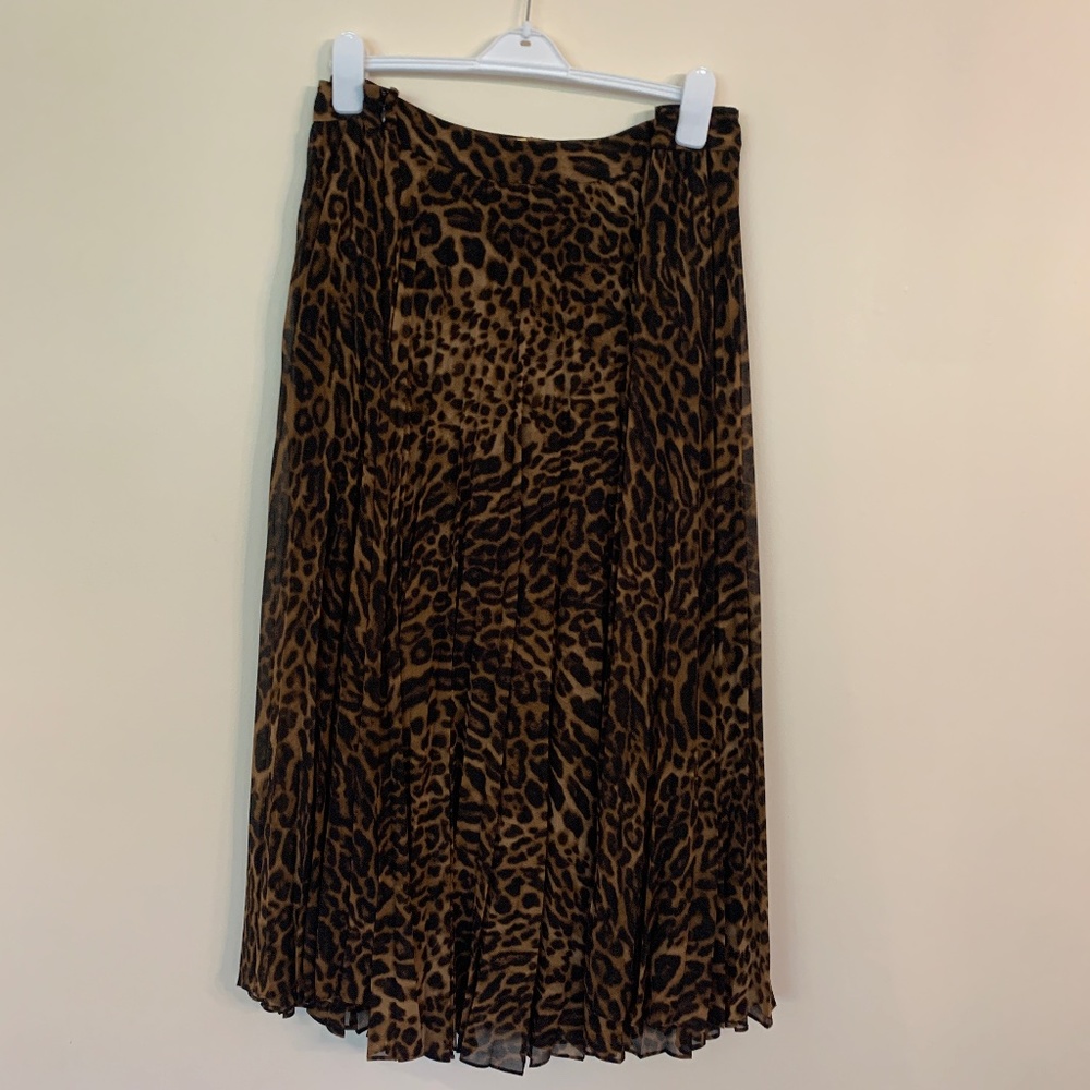 Ralph Lauren Leopard Skirt - Size 22W/22Plus